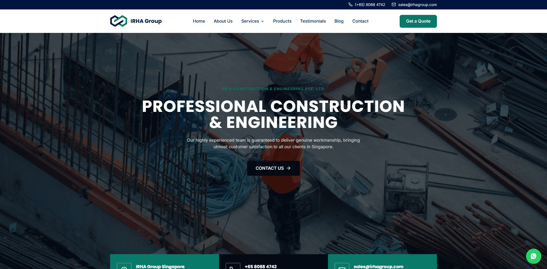 Landing Page Website