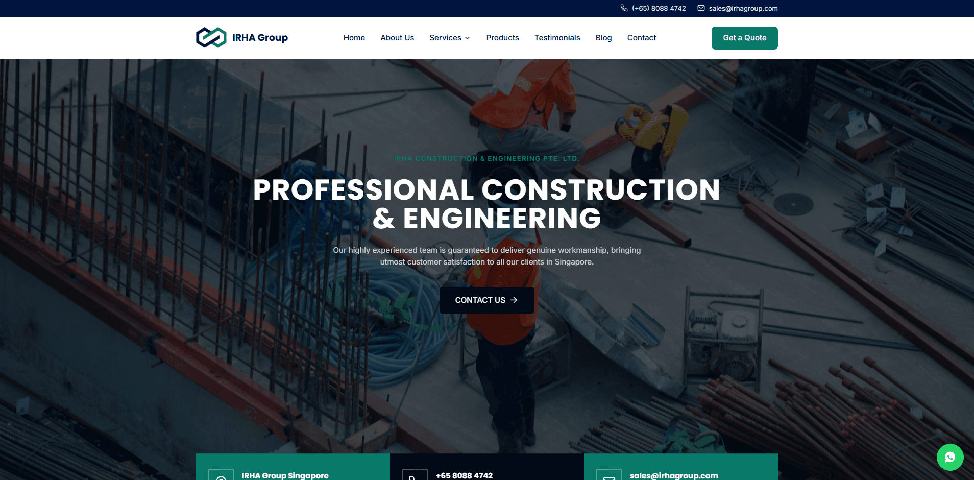 Landing Page Website